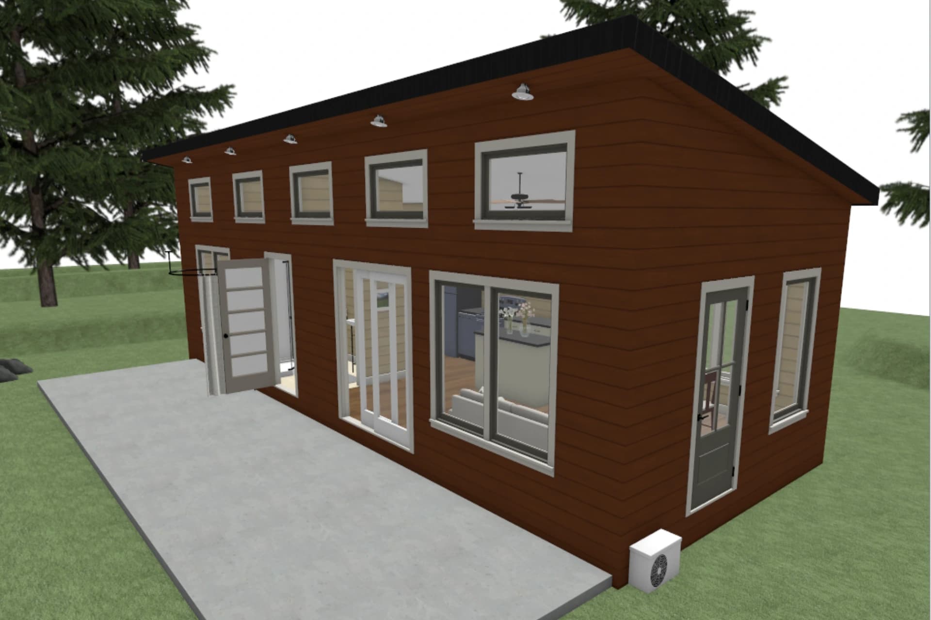 Luxury tiny home kitchen